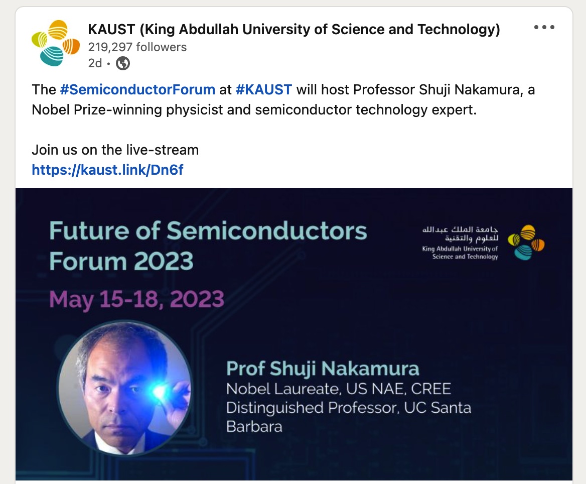 KAUST Twitter